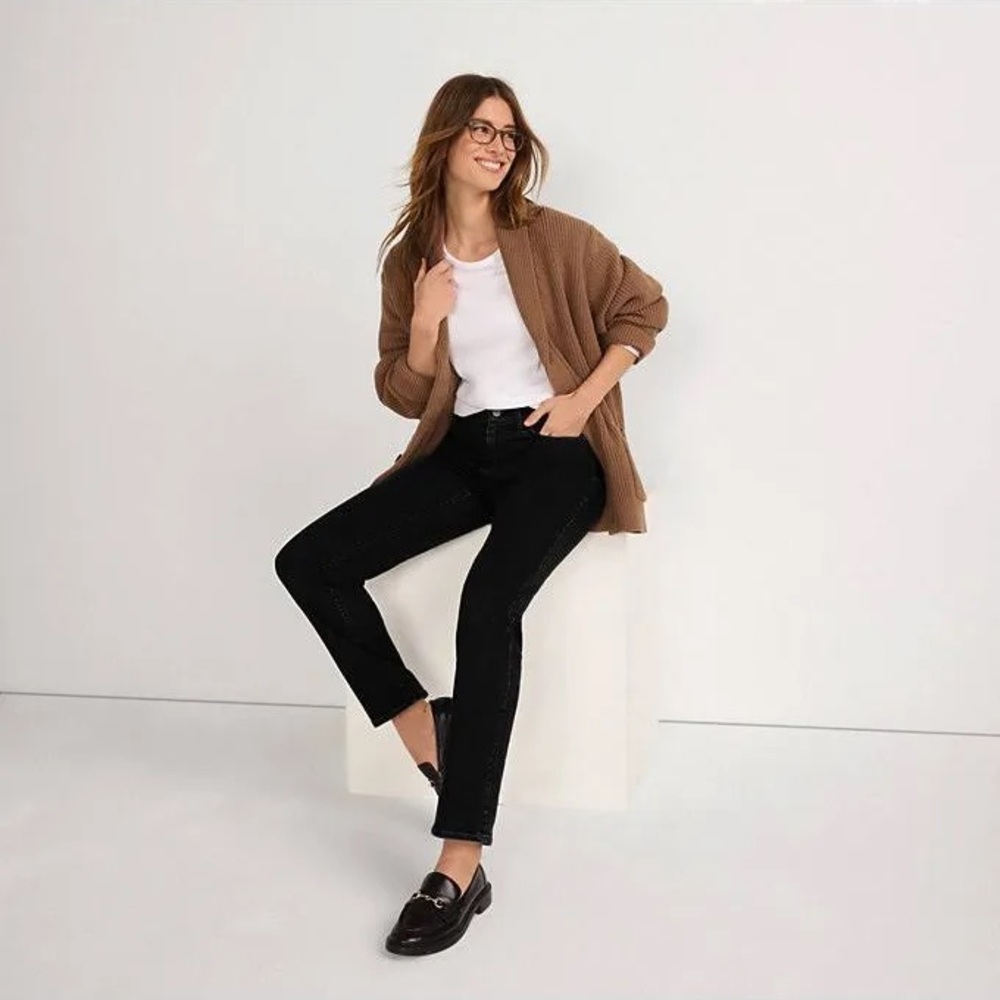 THEORY Cigarette Black Dress Pants 00